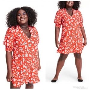 Rixo for Target floral Daisy swing dress size 14